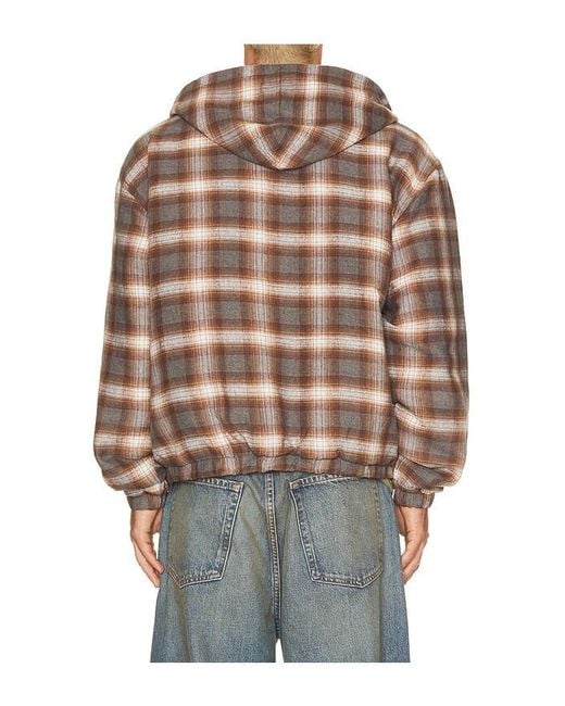 Huf Brown Durango Work Jacket for men