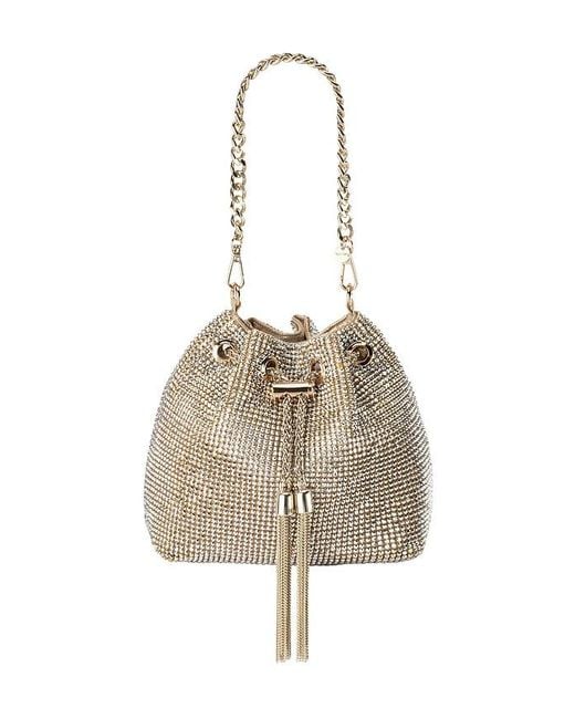 Olga Berg Natural Miranda Top Handle Bag