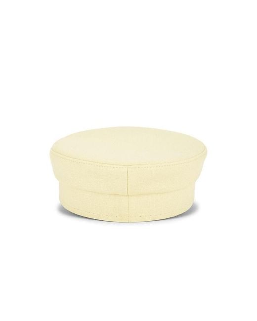 Ruslan Baginskiy Yellow Tone Logo-Plaque Baker Boy Cap