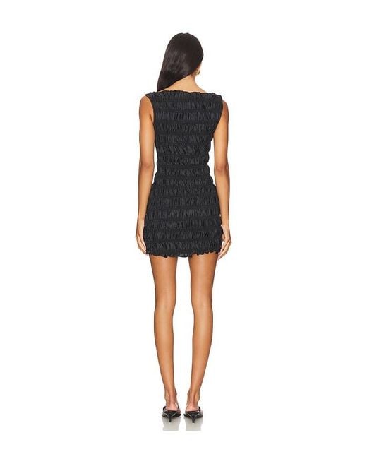 Lioness Black Guccio Mini Dress