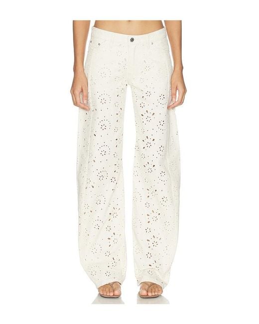 Steve Madden White Rori Jean