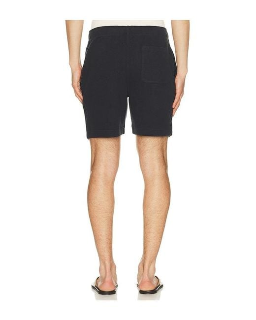 Vince Blue Boucle Pull On Short for men