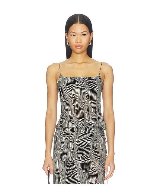 St. Agni Multicolor Savannah Silk Cami Top