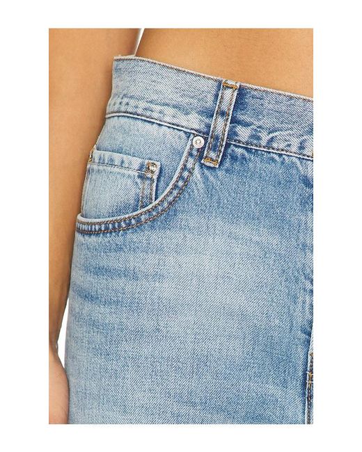 GRLFRND Blue Bella Low Rise Boyfriend