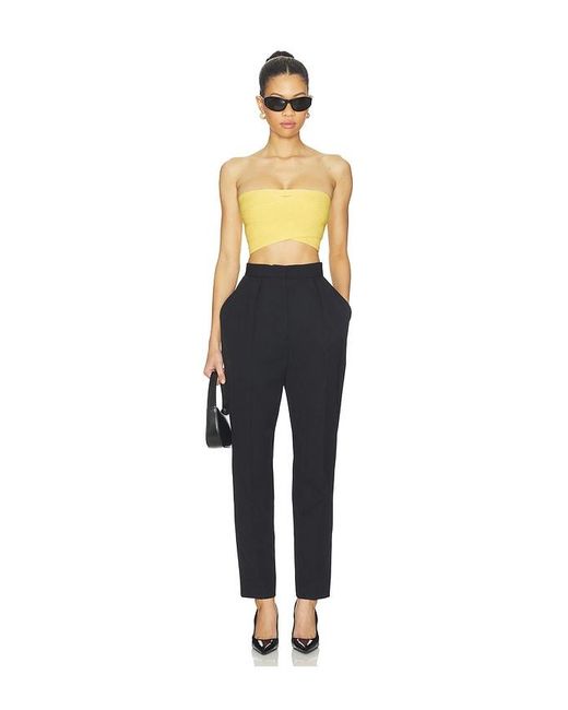 Balmain Blue Tailored Grain De Poudre Pant
