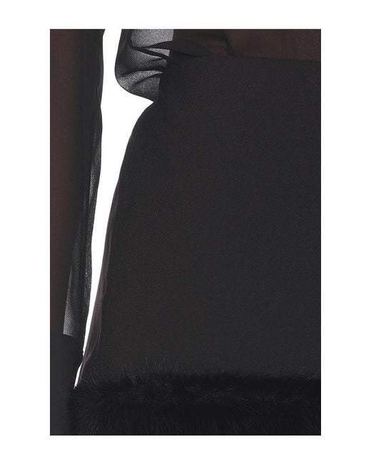 Lovers + Friends Black Kiely Skirt