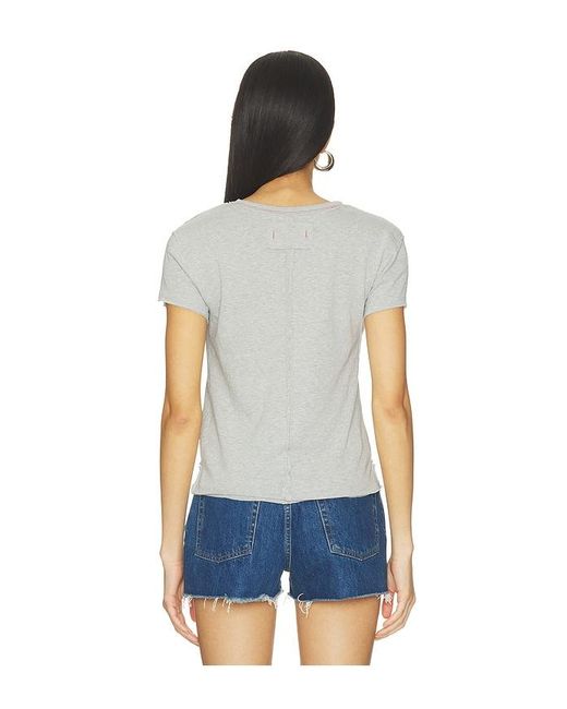 Free People Blue X We The Free Nova Tee Graphic