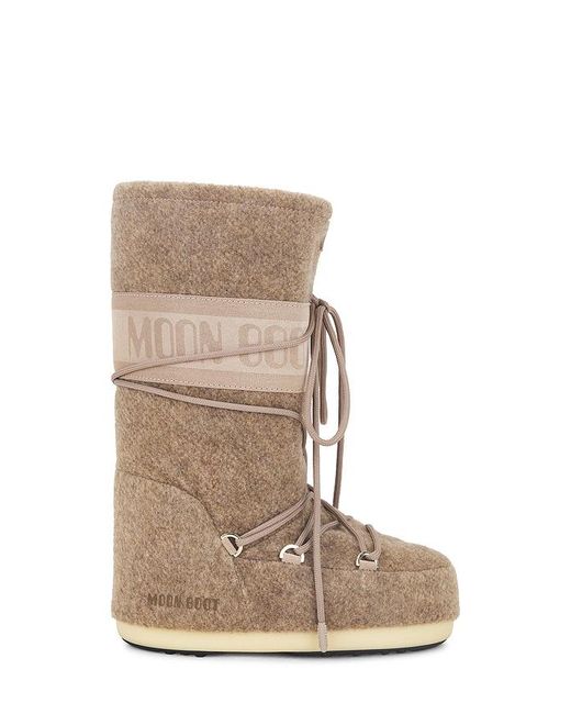 Moon Boot Brown Filzstiefel Icon