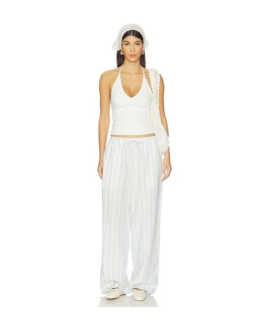 LPA White Harper Pant