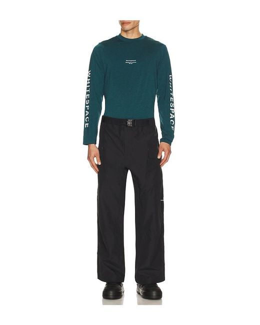 White/space Blue Graphene Crew Neck for men