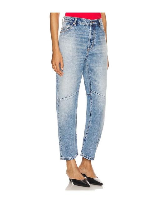Rolla's Blue Jane Barrel Jeans