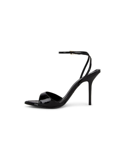 SCHUTZ SHOES Black Elodie Buckle Sandal
