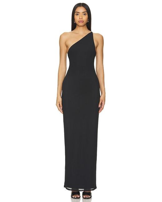 AFRM Black Savoy Dress