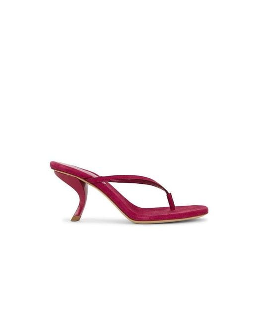 Gia Borghini Red Aurorina Sandal