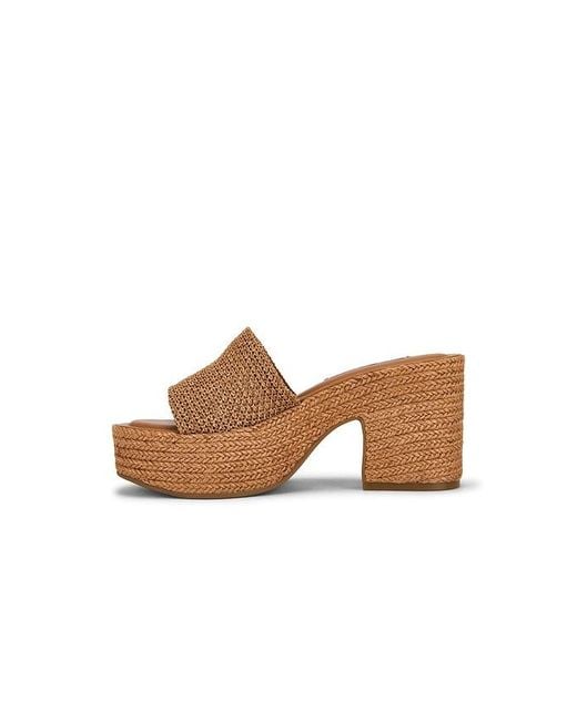 Steve Madden White Trippy Platform Sandal
