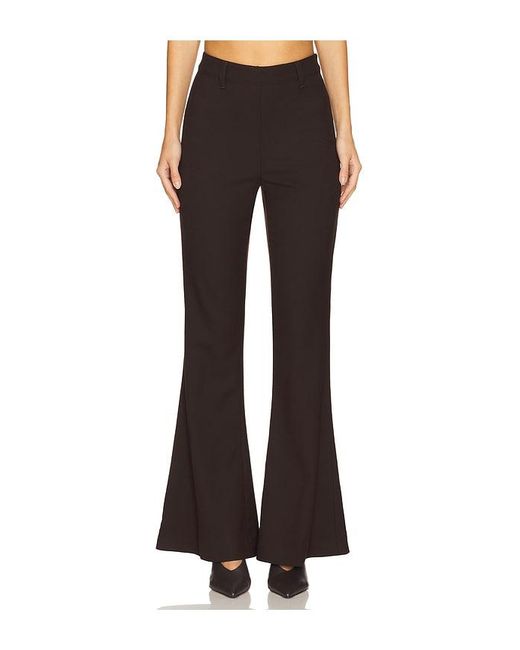 Gestuz Black Hosen Stellanor High Waisted Flare