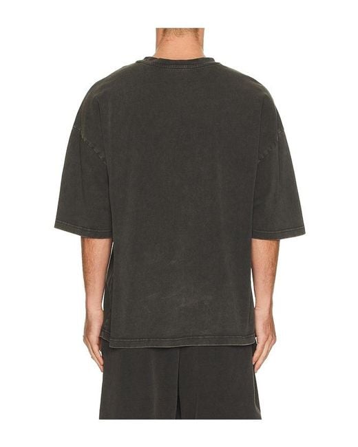 Entire studios Black Heavy Boxy Tee for men