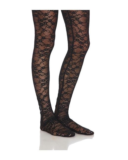 CULTNAKED Black Lace Skin Leggings