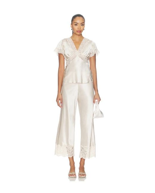 Cami NYC White Bristol Lace Pant