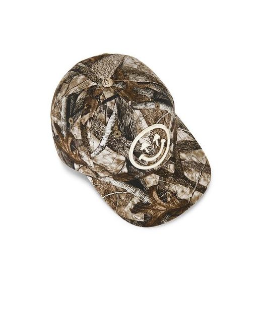 Happy Caps Natural Classic Logo Dad Hat