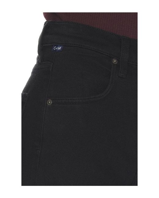 Citizens of Humanity Black Annina Straight Leg Jeans