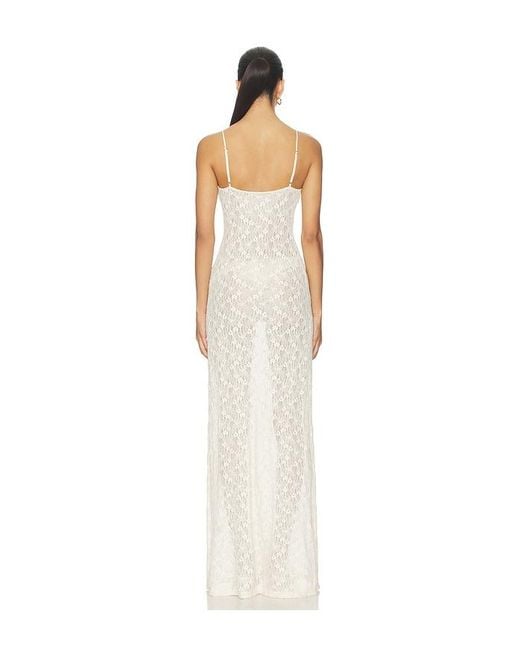 Lioness White About A Girl Maxi Dress