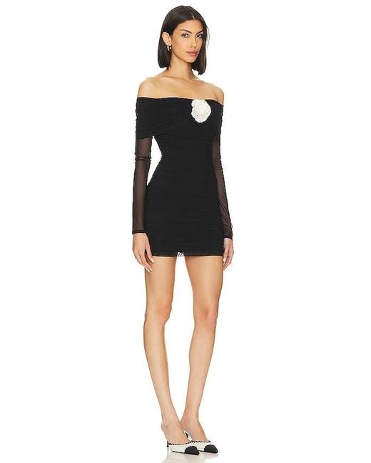 Amanda Uprichard Black X Revolve Nellia Rose Dress