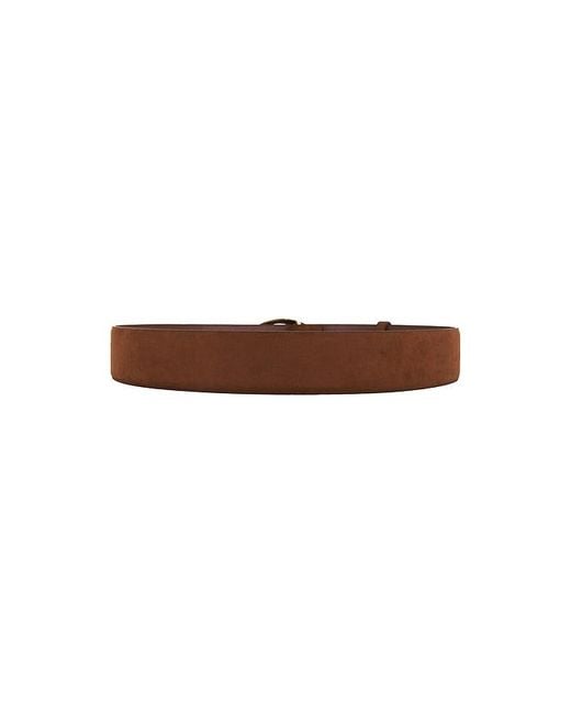Lovers + Friends Brown Margot Belt