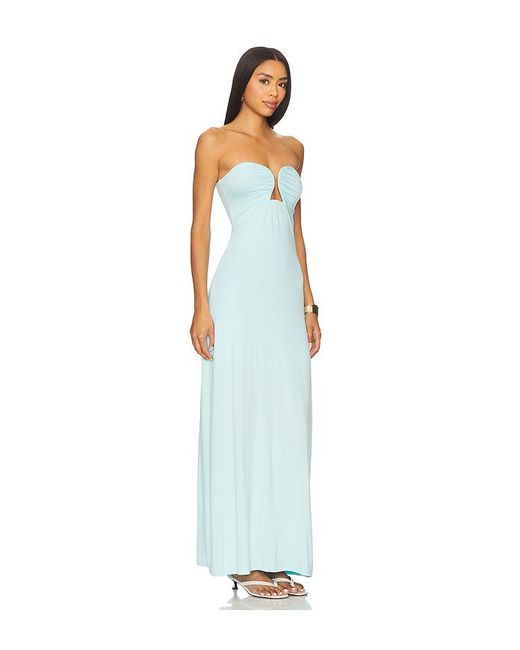 Amanda Uprichard White Saladana Maxi Dress