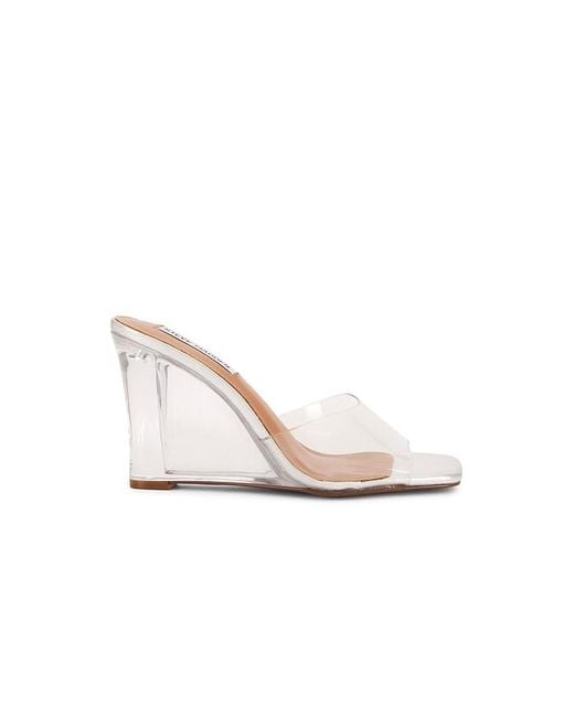 Steve Madden Reveal Mule in White Lyst UK