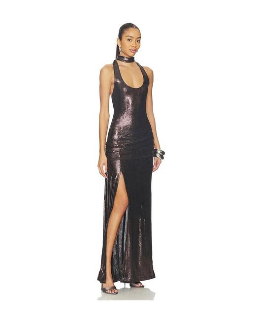 superdown Gray Indira Maxi Dress