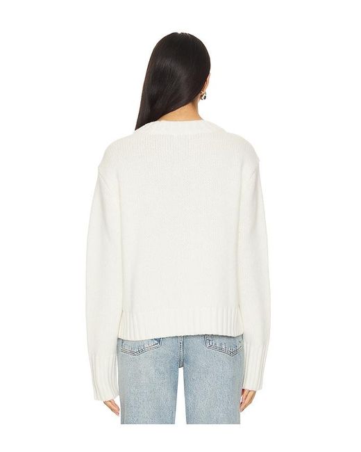 RUE SOPHIE White Estelle Sweater