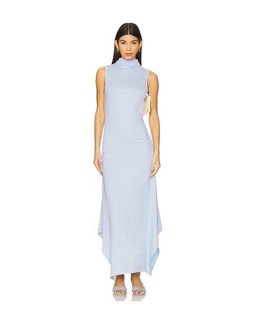 Michael Stars White Nicola Midi Dress