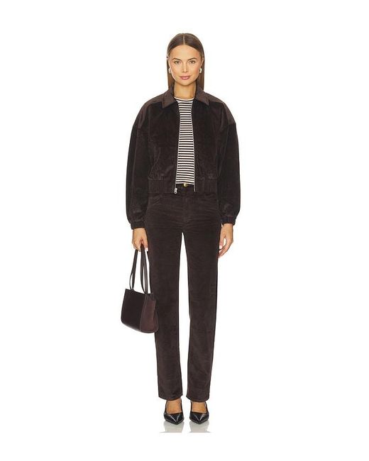Rag & Bone Black Lara Corduroy Jacket