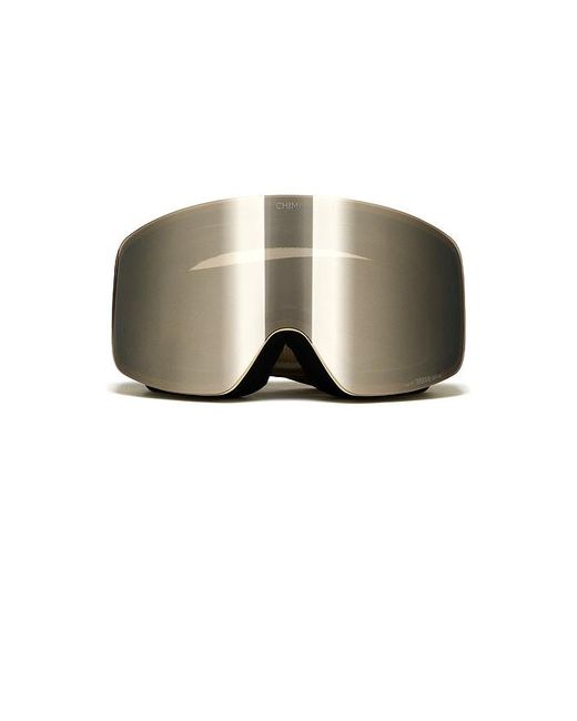 Chimi White 01 Cime Ski Goggles