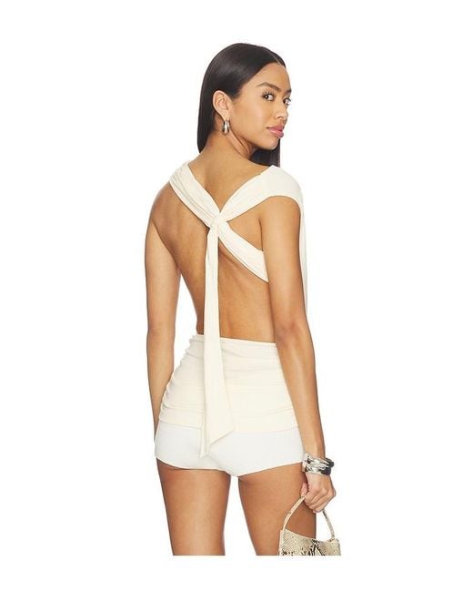 superdown White Cecilia Top