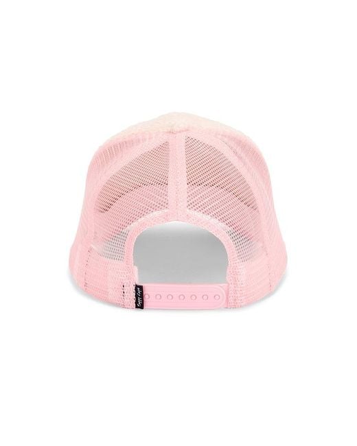 Happy Caps Natural Sherpa Meshback Hat