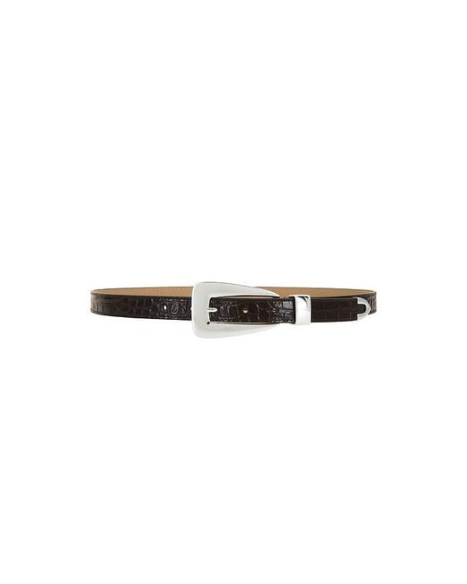 B-Low The Belt Black Briar Croco Belt