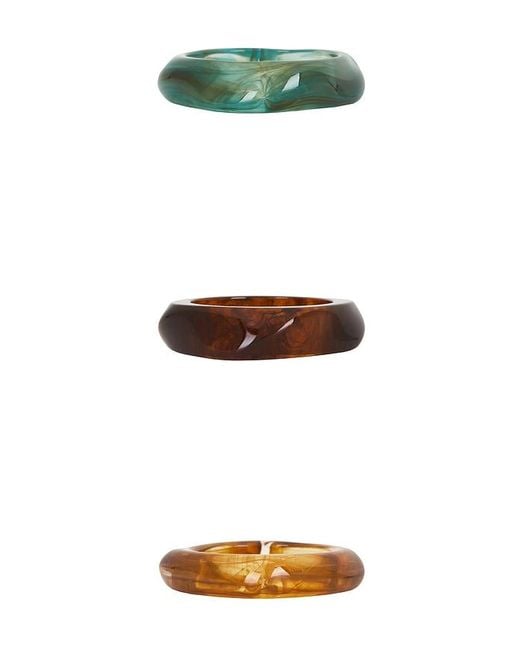 Amber Sceats Black Natadola Bracelet Set