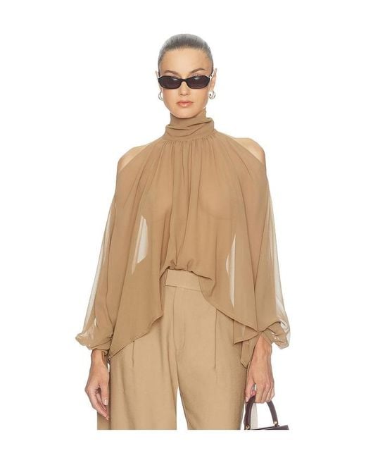 NonChalant Label Natural Juno Blouse