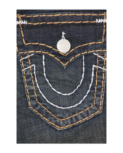 True Religion Blue Billy Super T Flap Denim Pant for men