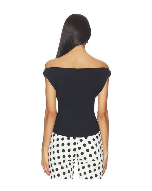 Free People Black Harper Top