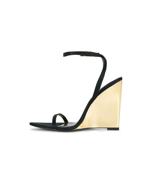 retroféte Black Nelly Wedge Sandal