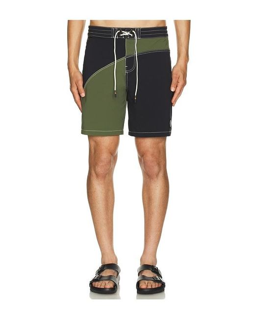 Dark Seas Green Aliso Boardshort for men