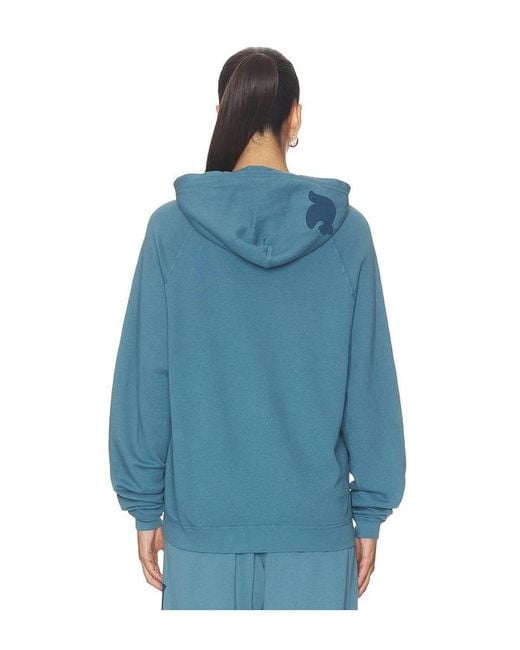 Freecity Blue Basicgoodness Fluff Hoodie