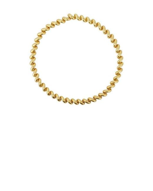 Eddie Borgo Metallic Torsade Necklace