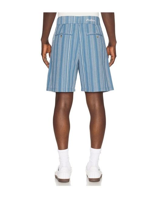 Malbon Blue Arena Short for men