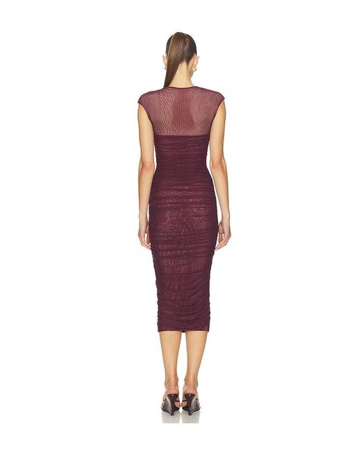 SER.O.YA Purple Kylie Midi Dress