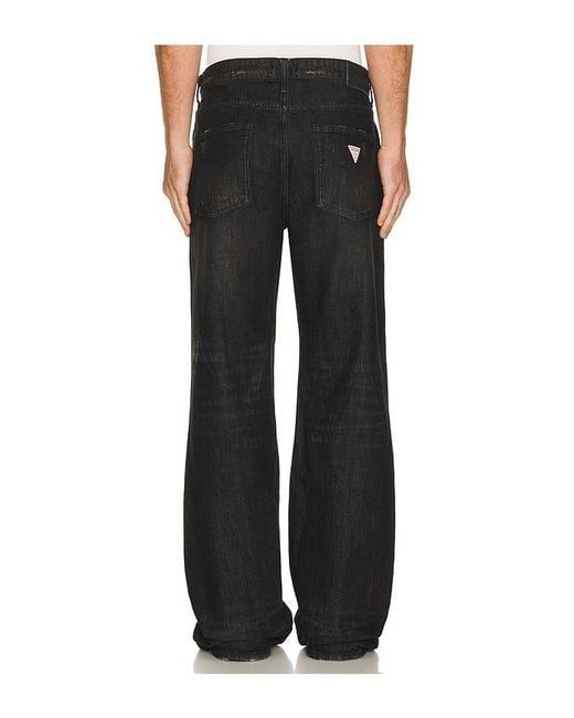 Guess Black Bootcut Jeans for men