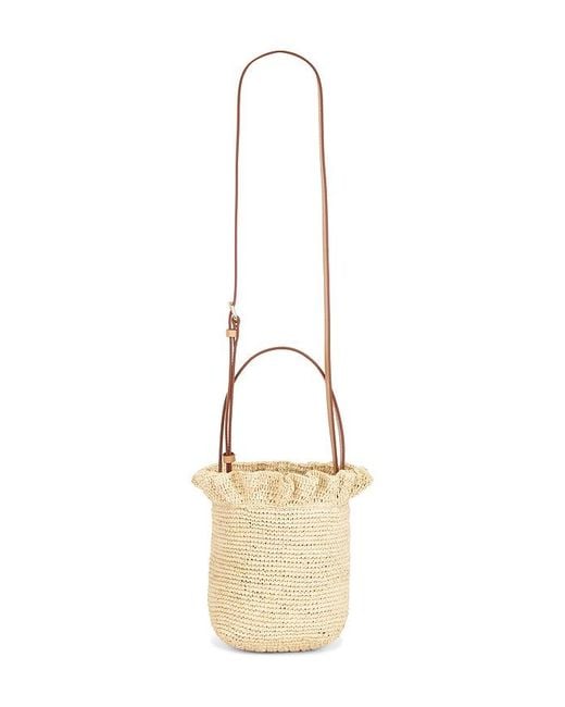 Loeffler Randall White Laith Crochet Top Handle Bag